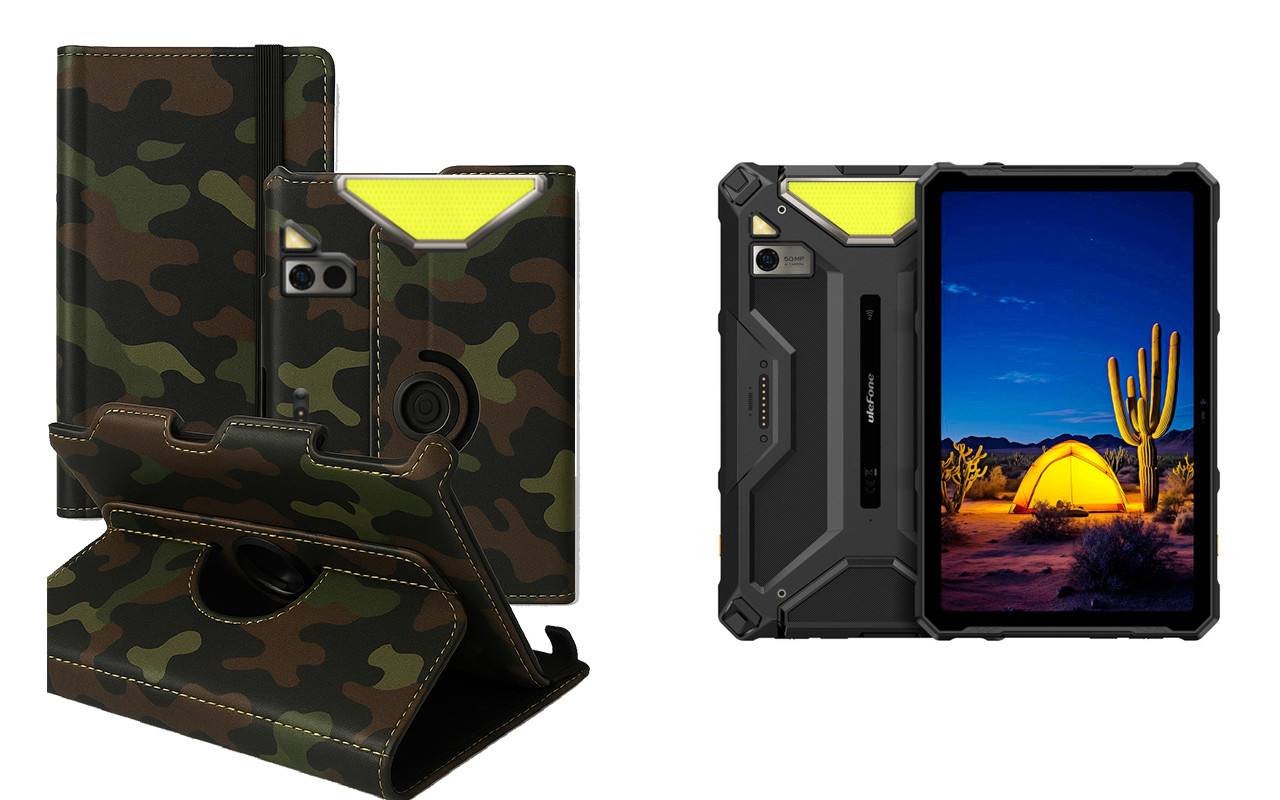 Чохол Ukraine для Ulefone Armor Pad 4 Ultra, Book Cover, колір  Хакі тм, фото 1