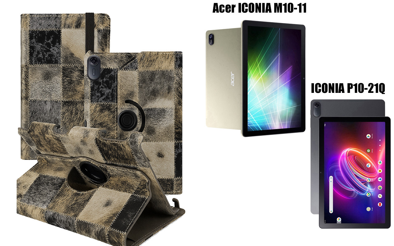 Чохол Ukraine для Acer ICONIA M10-11, ICONIA P10-21Q, Book Cover, колір  Хутро, фото 1