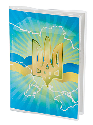 Обкладинка для паспорта ПВХ з вкладишем PVC/PA0015, фото 1