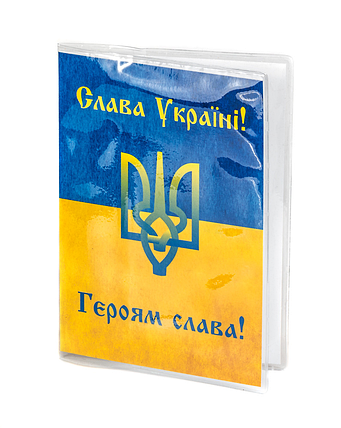 Обкладинка для паспорта ПВХ з вкладишем PVC/PA0020, фото 1
