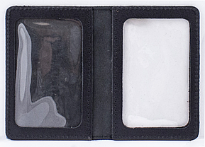 Обкладинка для пластикових документів водія Standart (чорний) тиснення "ПОСВІДЧЕННЯ ВОДІЯ", фото 3