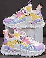 Дитячі кросівки Tezaz білий Opt 3014