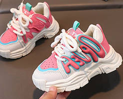 Дитячі кросівки Tezaz розовий Opt 3018