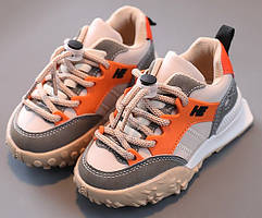 Дитячі кросівки Tezaz коричневий Opt 3019