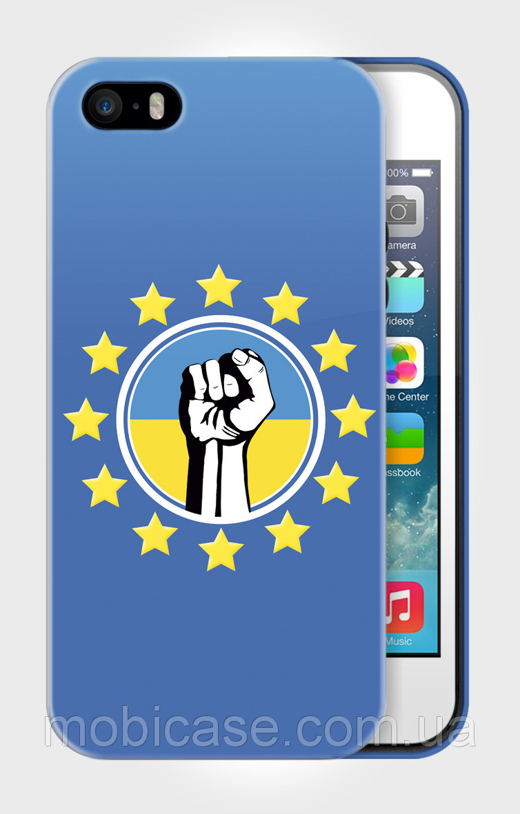 Чохол для iPhone 4/4s"UKRAINE IN EU 2"
