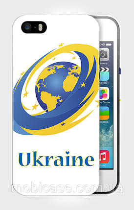 Чохол для iPhone 4/4s"UKRAINE IN EU 3", фото 1