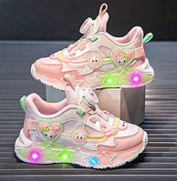 Дитячі кросівки Tezaz рожеві Opt 3002