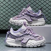 Дитячі кросівки Tezaz фіолетові Opt 3003