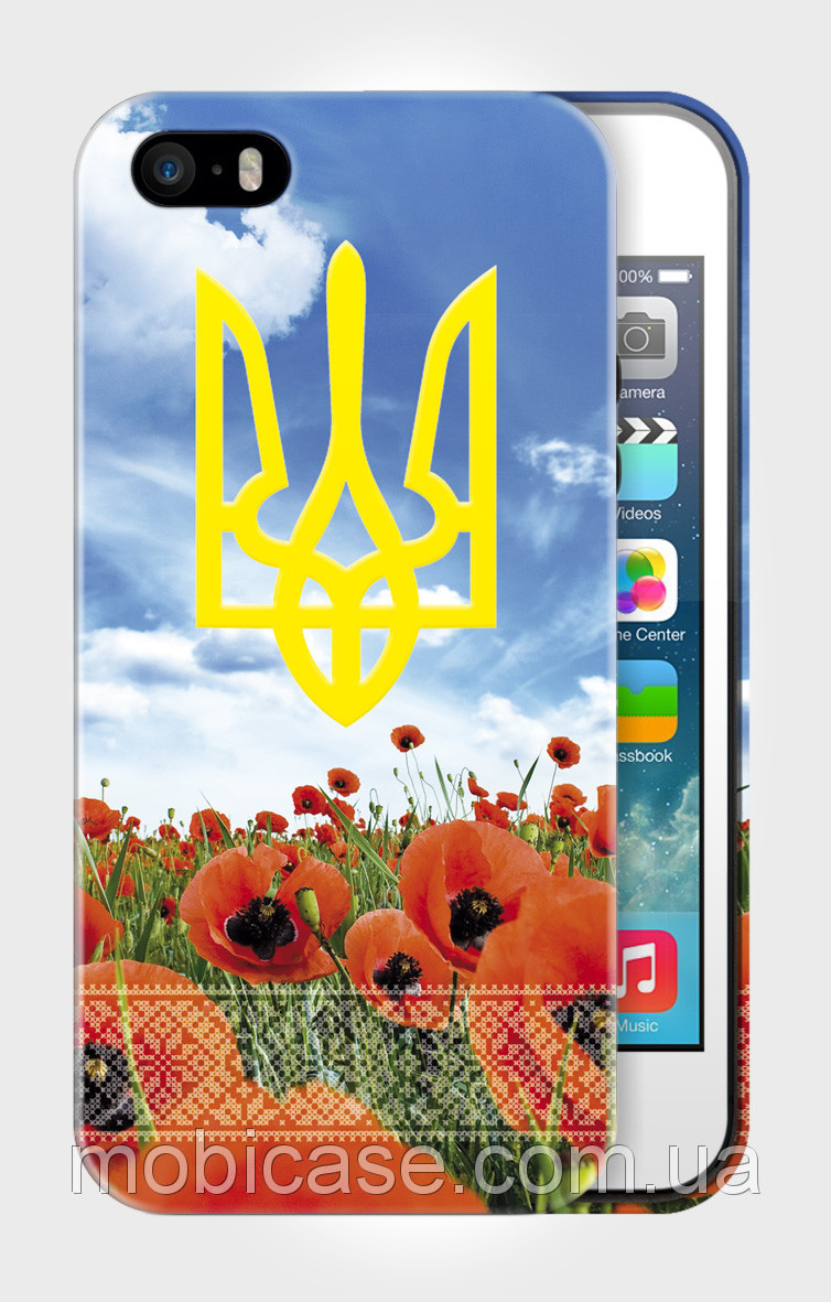 Чохол для iPhone 5/5s "POPPY FIELD".
