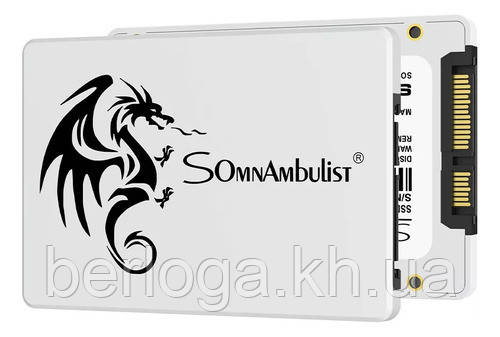 SSD-накопичувач SomnAmbulist Sata III 256Gb White