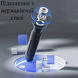 Скакалка спортивна універсальна 2,8 м із оборотним механізмом PVC шнур Sport JumpRope чорна (GS-185394), фото 3