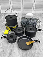 Посуд туристичний на 6 персон ЩГ6934