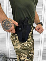 Кобура поясна чорна Single Sword ЛГ7160