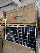 Монокристалічна сонячна панель SunPro SPDG580-N132RX10 580W Bifacial TOPCon, Double Glass, Silver Frame, фото 5