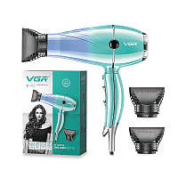 Фен для волосся VGR V-452 з холодним та гарячим повітрям та концентратором, 2400 Вт