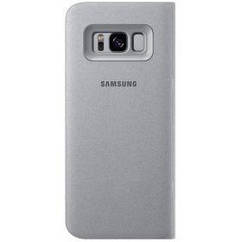 Чохол-книжка Samsung LED View Cover для Samsung Galaxy S8+ G955 Silver (EF-NG955PSEGRU)