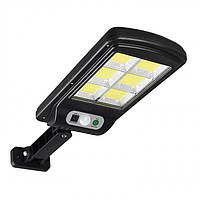 Вуличний ліхтар на стовп solar street light BL BK120-6COB (з пультом)