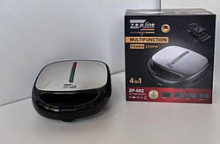 Вафельниця сендвічниця гриль 4в1 Zepline 2 200 W ZP 082
