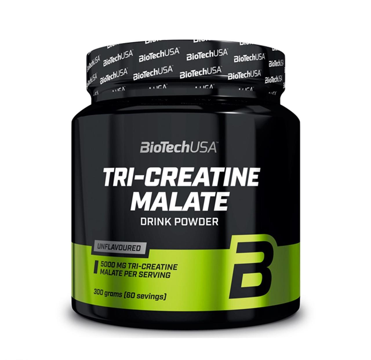 Креатин Biotech Tri-Creatine Malate, 300 г, фото 1