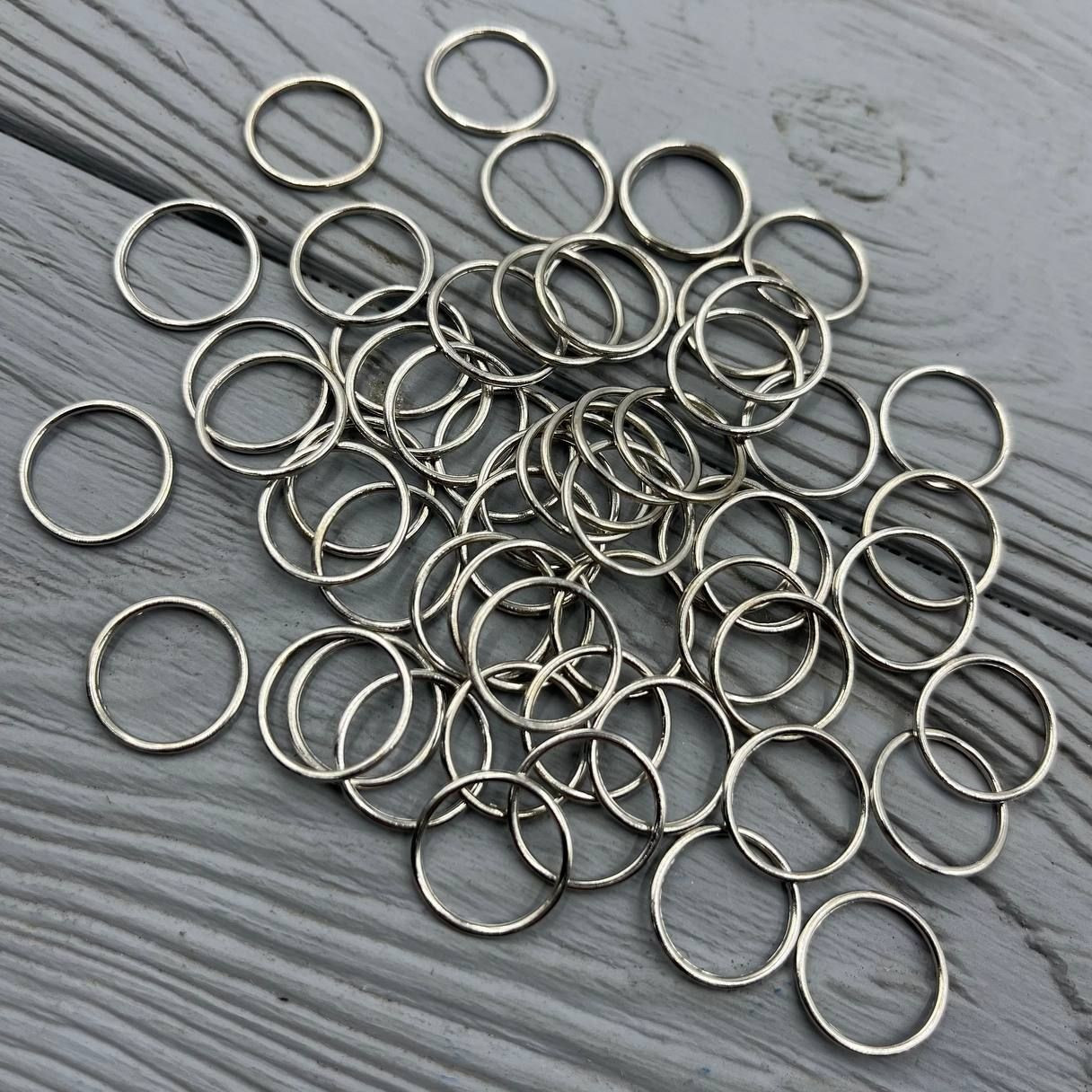 Кільце для бретелів 12 мм Нікель