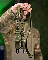 Двохточковий зброярський ремінь олива ПП7606