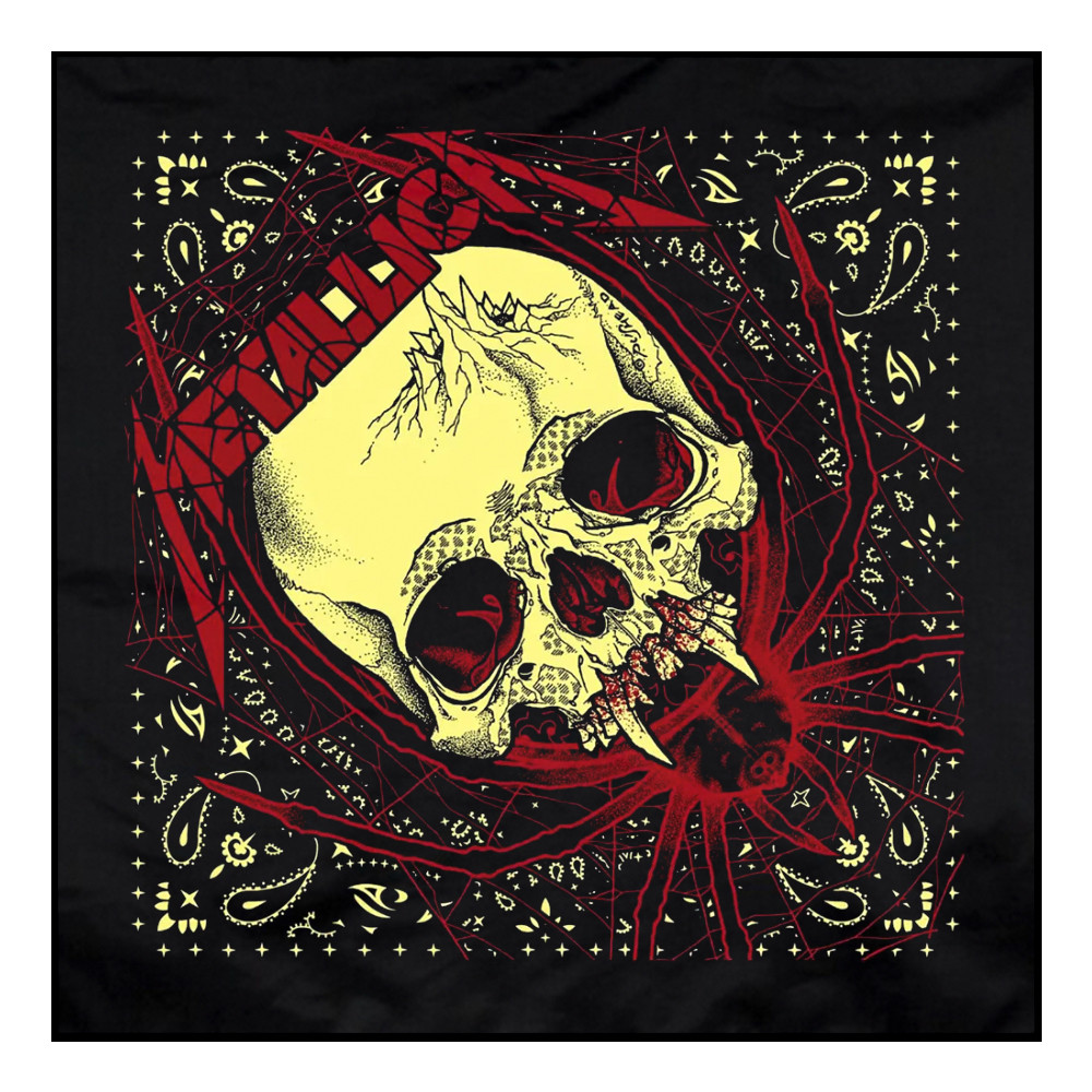 Бандана METALLICA - SPIDER SKULL (olb-027)