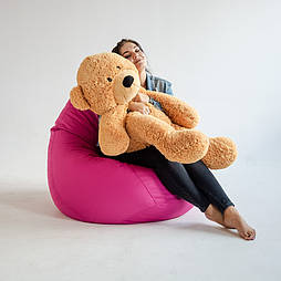 Кресло мешок розовое, Крісло мішок малинове, безкаркасне крісло груша рожеве, Мешок кресло груша малиновое , пуфик мешок розовый