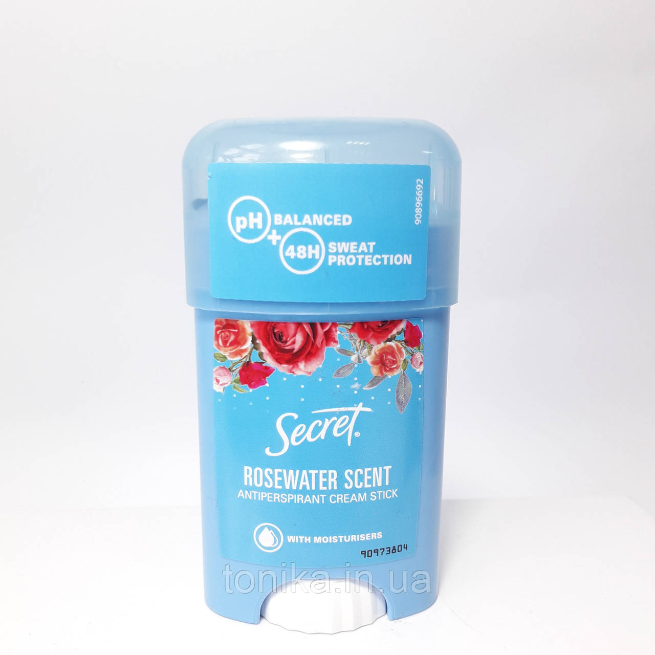 Кремовий дезодорант антиперспірант SECRET Rosewater Scent Секрет, фото 1