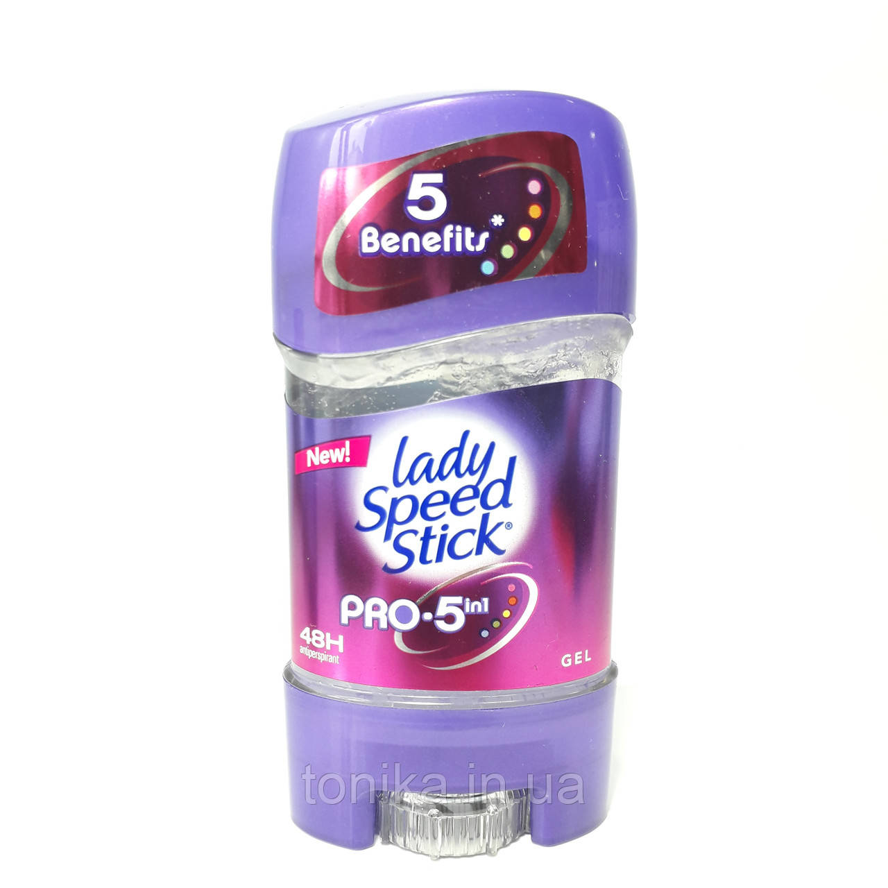 Lady Speed Stick Гелевий дезодорант антиперспірант PRO-5