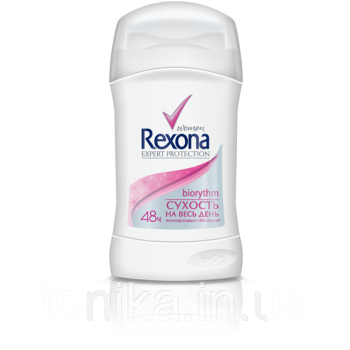 Антиперспірант стик Rexona Biorythm Біоритм для жінок Рексона