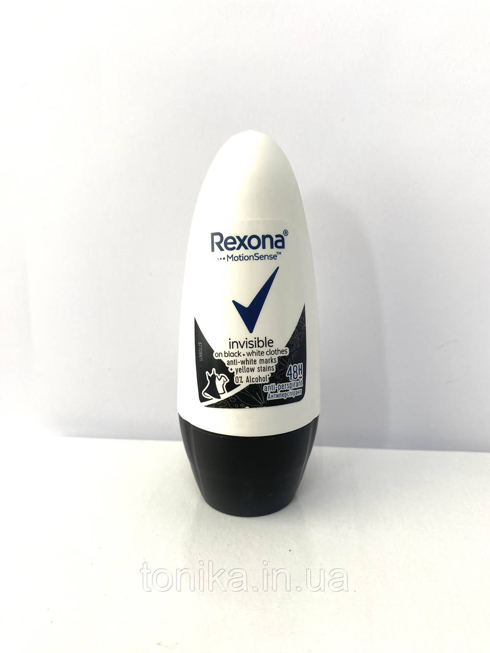 Відправимо навіть 1 шт.! Дезодорант Rexona 50 мл кулька Антибактеріальна та невидима жіночий Рексону