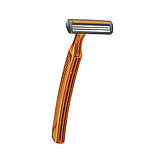 Верстат для гоління BIC 3 для чутливої шкіри уп.4 шт., фото 2