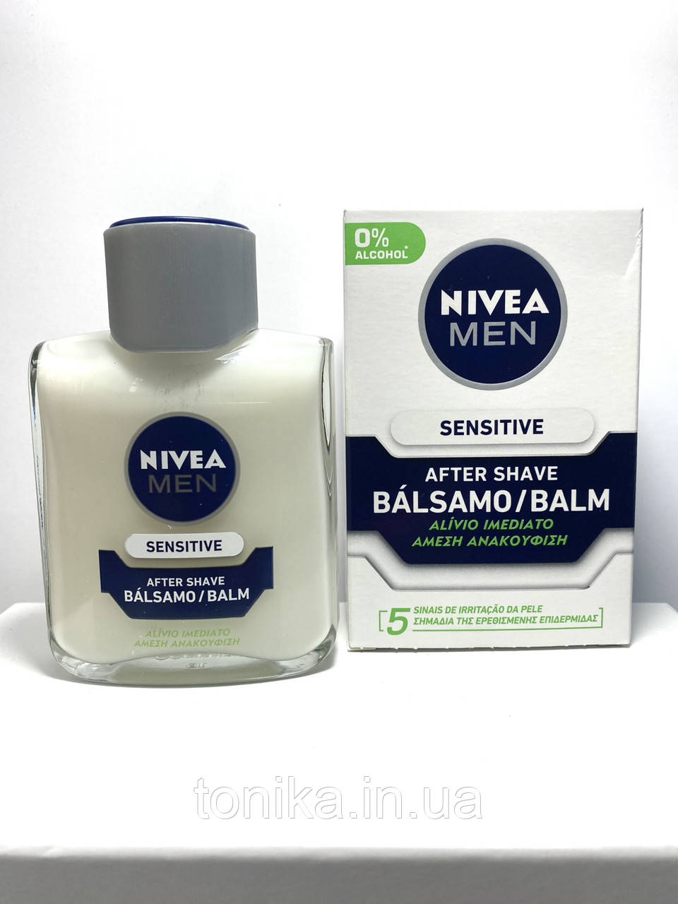 NIVEA бальзам після гоління для чутливої шкіри