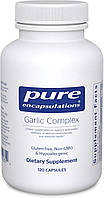 Pure Encapsulations Garlic Complex / Комплекс із часником для імунної та серцево-судинної підтримки 120 капсул