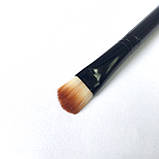 Кисть для макіяжу, для нанесення декоративних засобів на повіки і брові/ Пензлі, фото 2