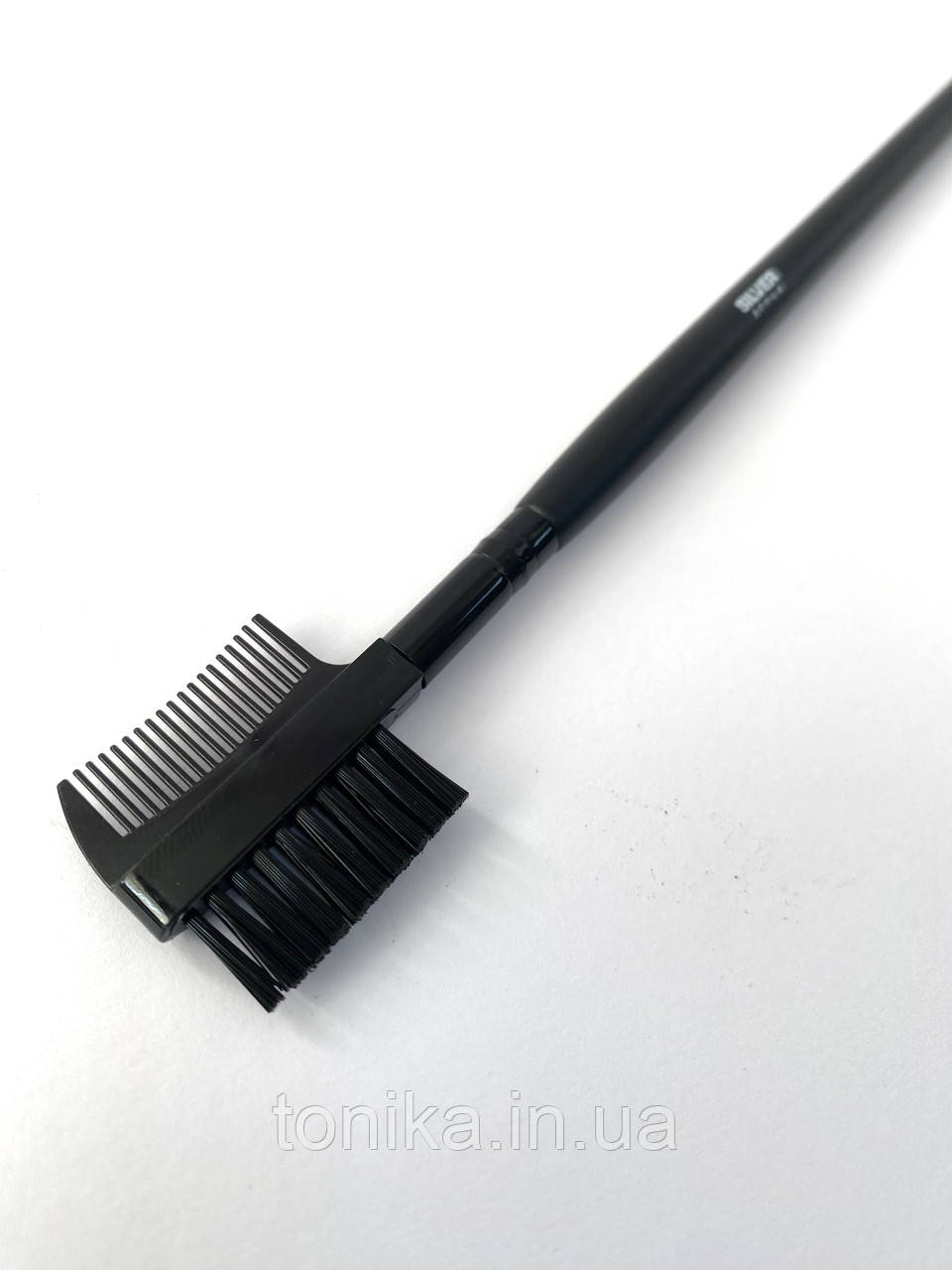 Кисть для макіяжу, нанесення пудри і рум'ян 13см, фото 1