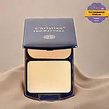 Відправимо навіть 1 шт.! Крем-пудра 2-в-1 Christian №06тон Бежевий Кремовий c витаминами DM-102B, фото 3
