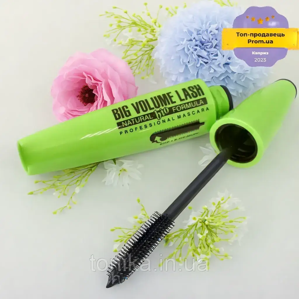 Туш для вій BIG VOLUME LASH об'єм і довжина/кокетливі вії, фото 1