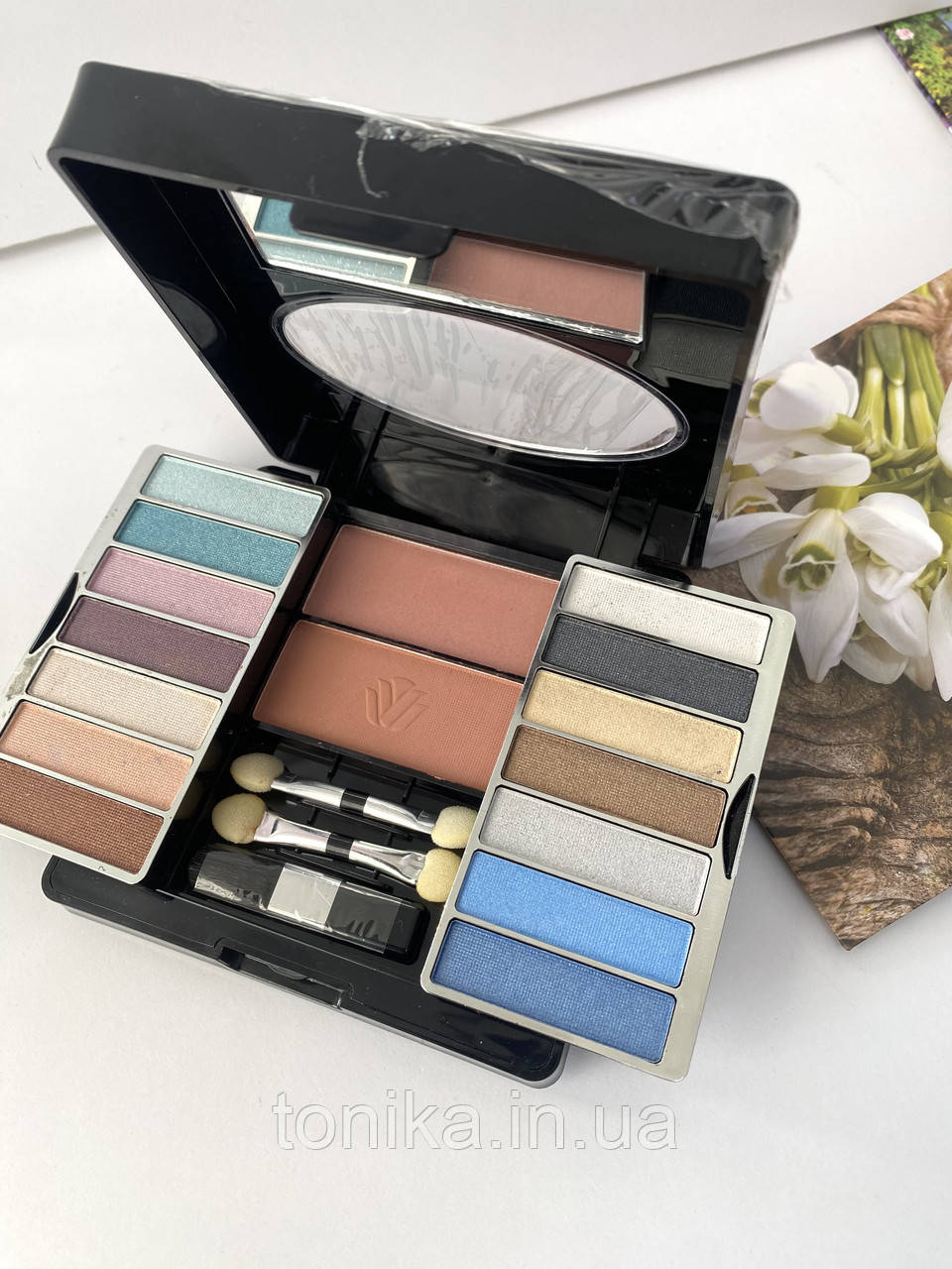 Косметичний Набір для макіяжу тіні/румуна/палістична для макіяжу, фото 1