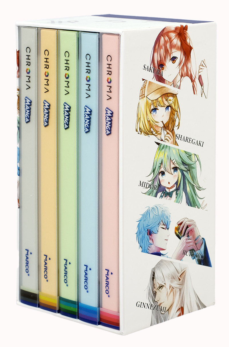 Олівці кольорові 50 кольорів Chroma Manga 2552-50 Marco