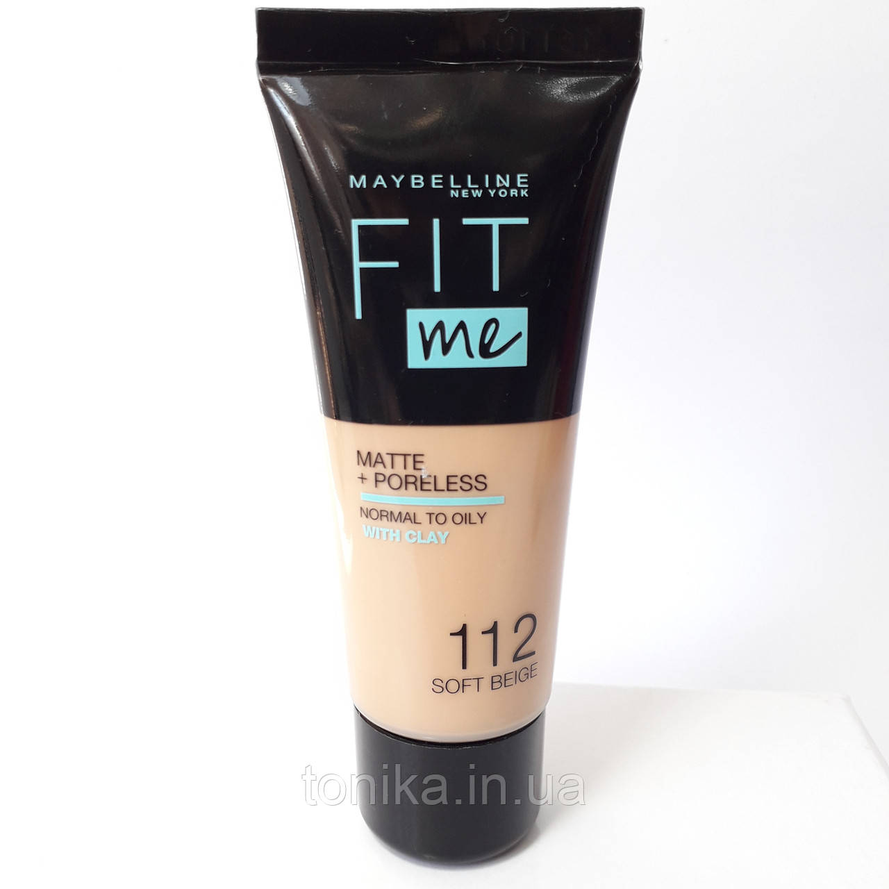 Тональний крем FIT ME MAYBELLINE MATTE тон 112 SOFT BEIGE