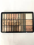 Косметичний Набір для макіяжу тіні 30 відтінків/ хайлайтер, фото 2