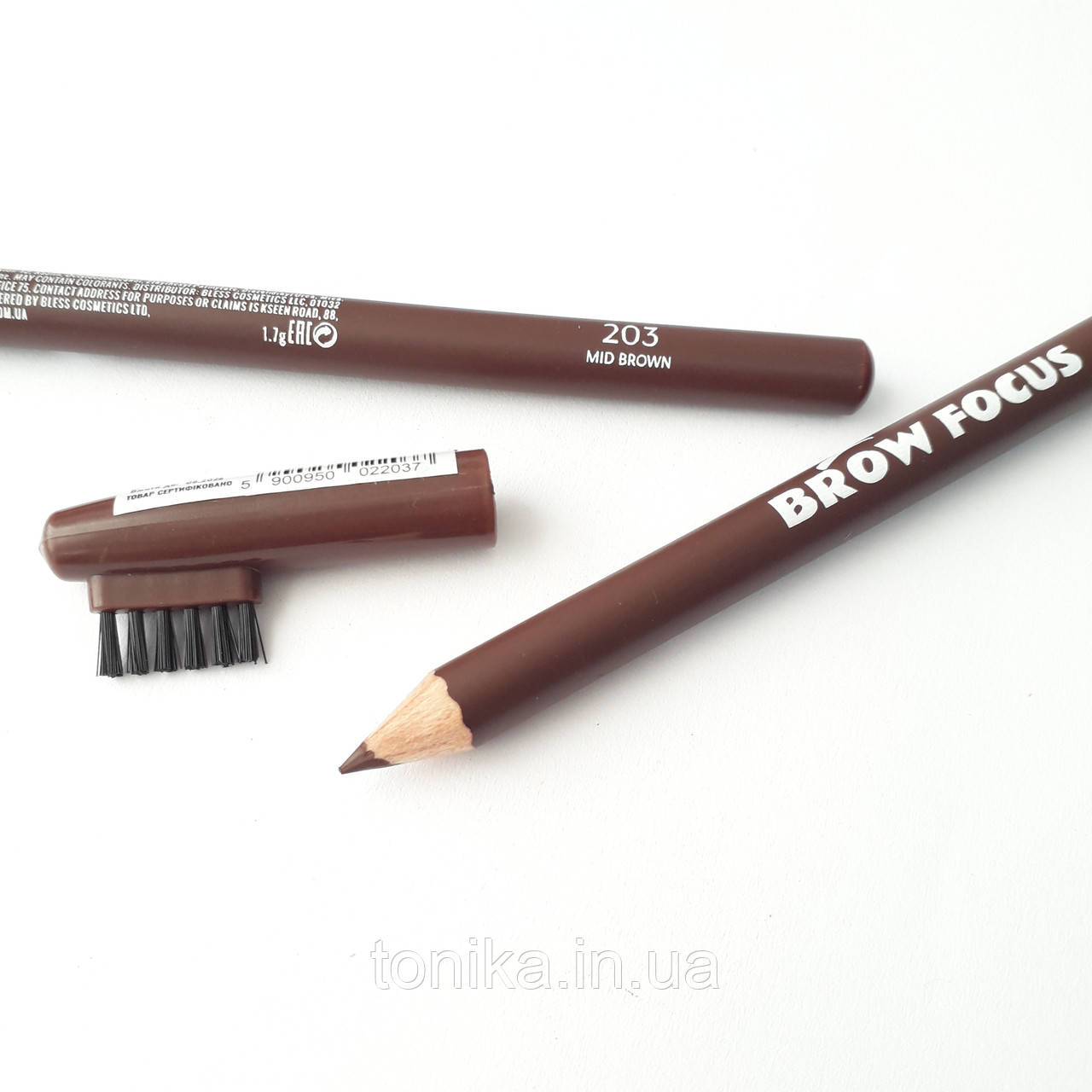 FFLEUR Олівець для брів чорний /BLACK/ Brow Defining Pencil