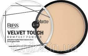 105 Bless Beauty Velvet Touch Compact Powder Компактна пудра для обличчя