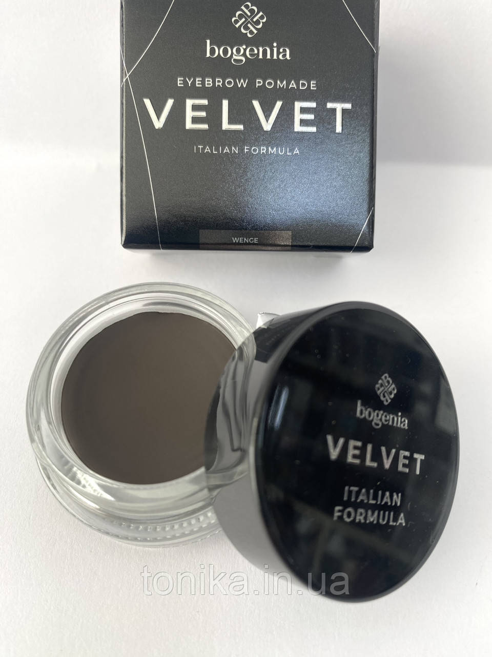 Помада для брів Bogenia Velvet  106 Wenge , 4 г, фото 1