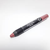 Матова помада-олівець тон 21 Golden Rose MATTE LIPSTICK CRAYON/Туреччина, фото 5