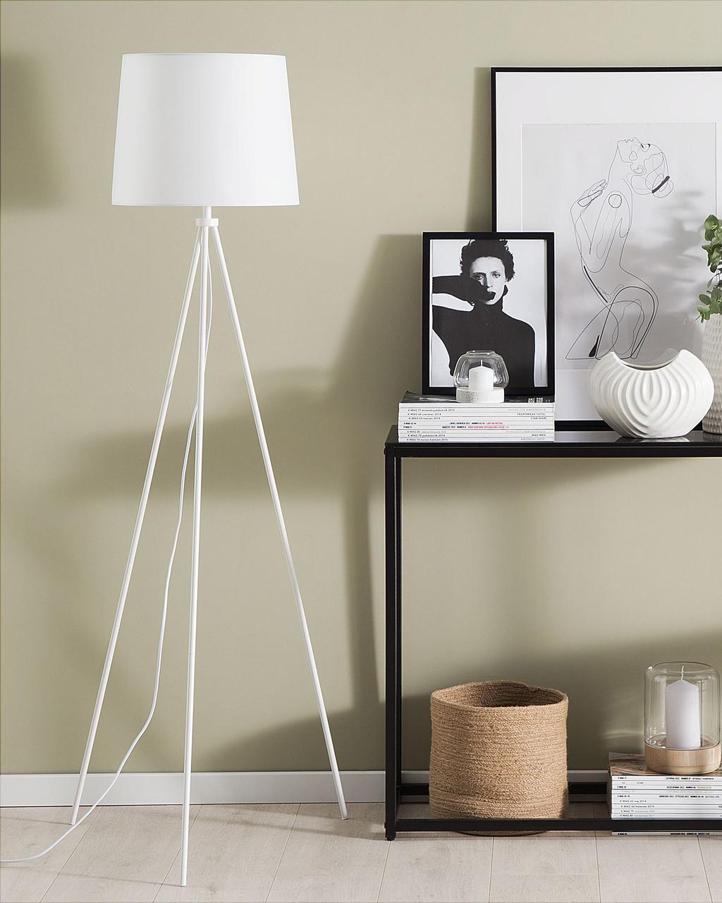 Підлогова лампа SAMBRA Метал Білий, фото 1