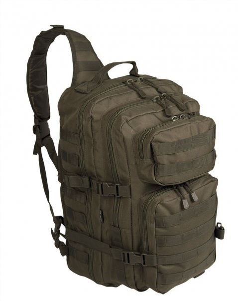 Тактичний Рюкзак Mil-Tec One Strap Assault Pack LG 29 л Olive (14059201), фото 1