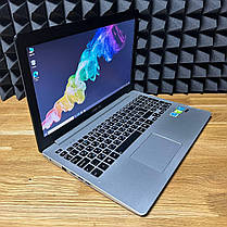 Б/в Ноутбук Б-клас Asus A551L 15.6" 1366x768| Core i5-4200U| 12 GB RAM| 128 GB SSD| GeForce 840M 2GB, фото 3