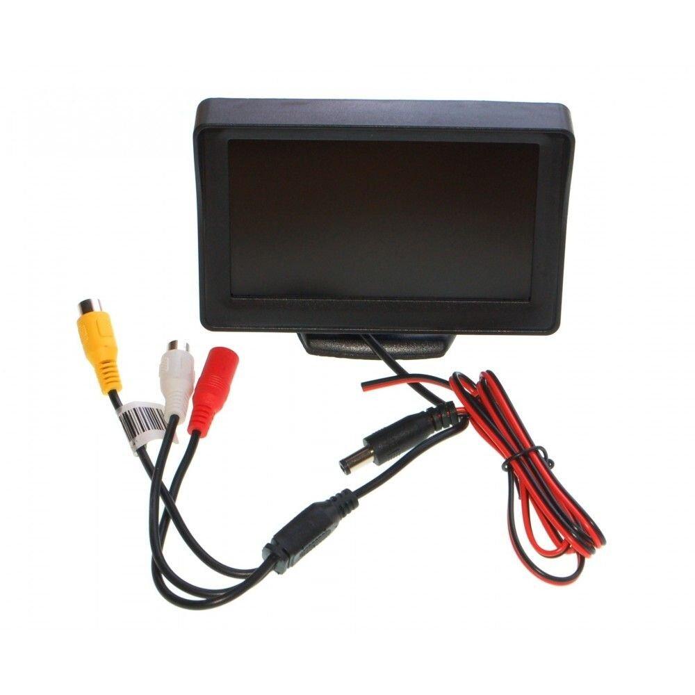 Монітор портативний Baxster M-430К 4,3" AHD/CVBS козирок